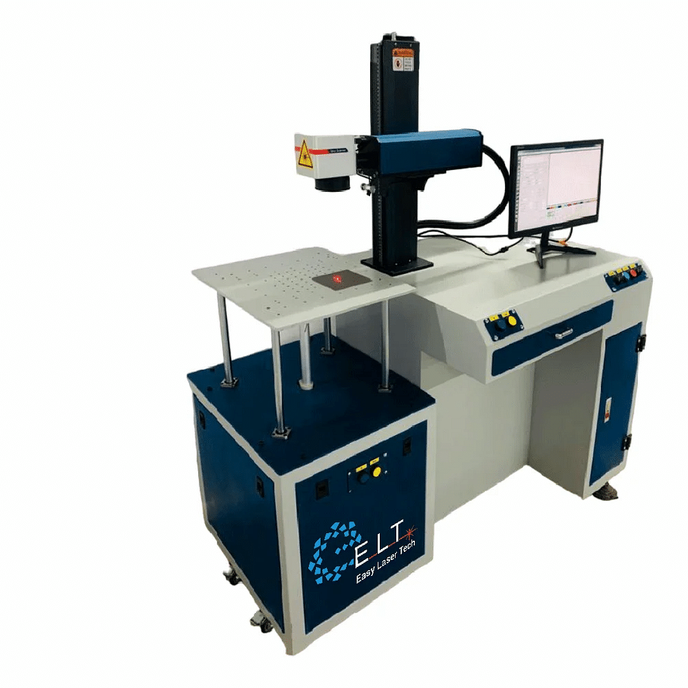 ELT Rockside Fiber Laser Marking Machine, 0.1 mm To 0.3 mm, 110 mm * 110 mm And Optional