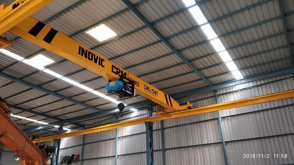 Eot Single Girder Overhead Crane, For Material Handling, S4