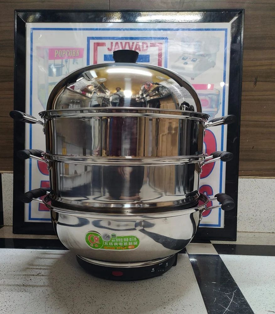 Equipment Type: Commercial Mixer Machine Electric Momo Steamer, For Restaurant