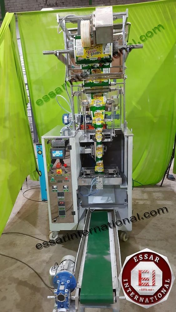 Essar International Suit Type Cup Filler Pouch Packaging Machine, For Powder