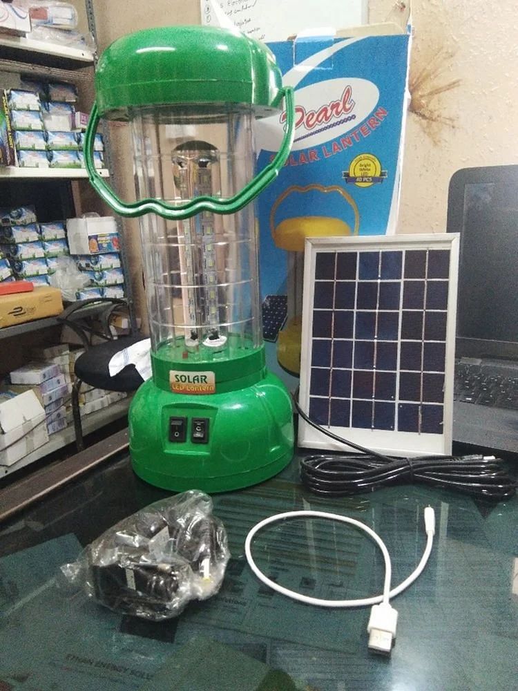 Ethan LED 5 W Solar Lantern for Home