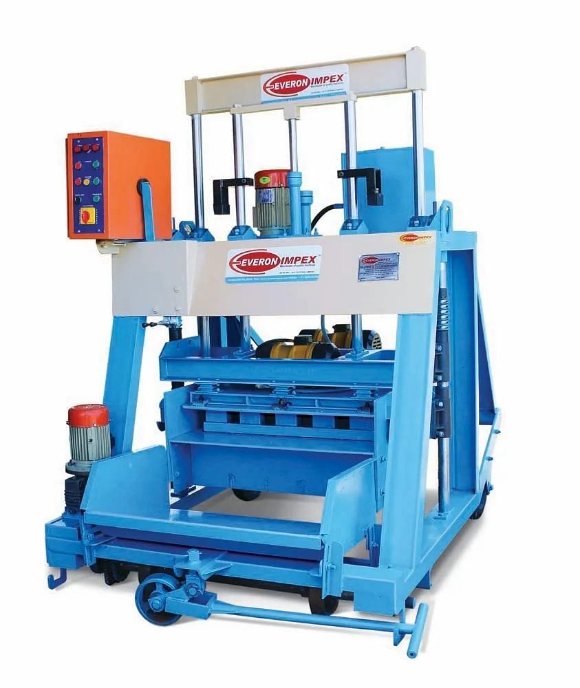 Everon Industries Mild Steel Concrete Solid Block Making Machine