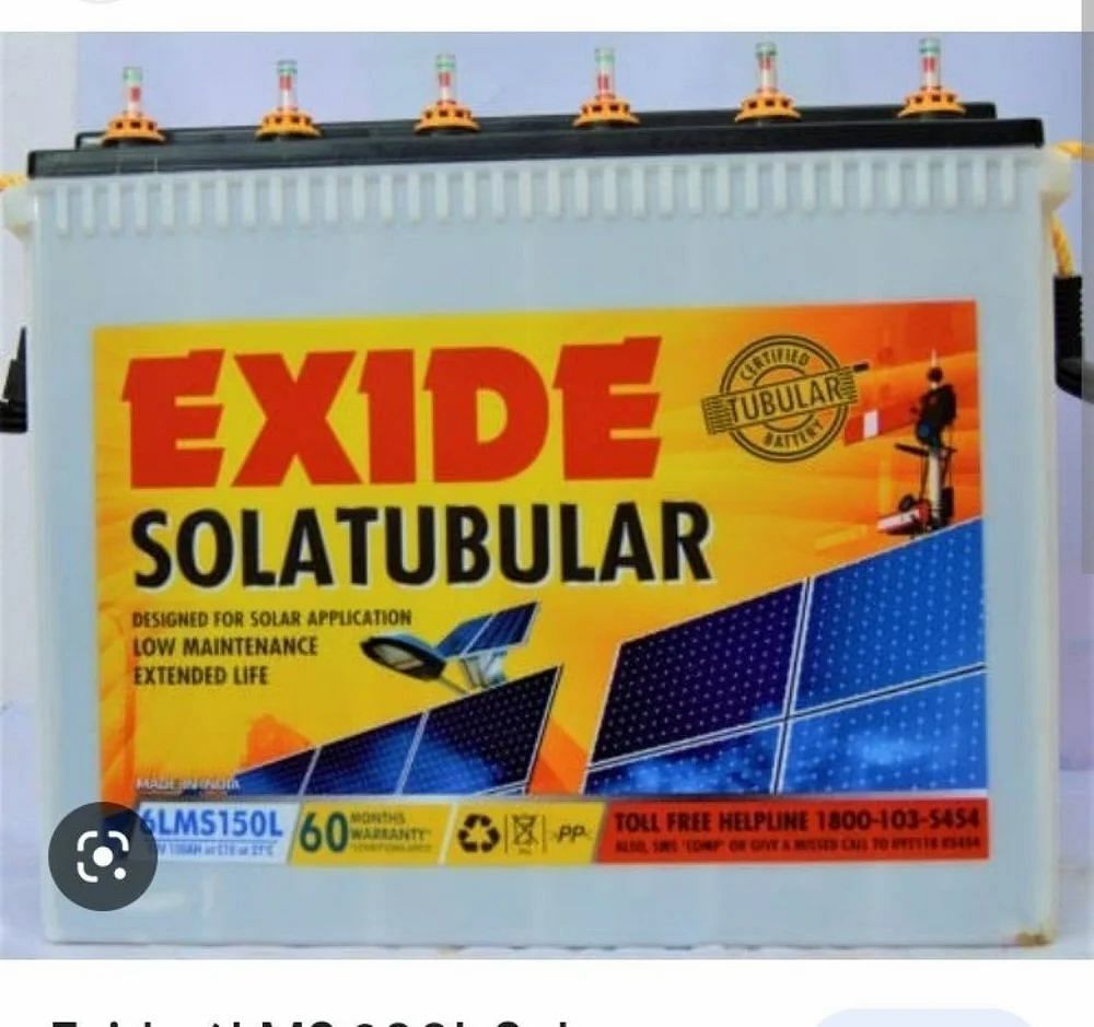 Exide 150 Ah Tubular Battery