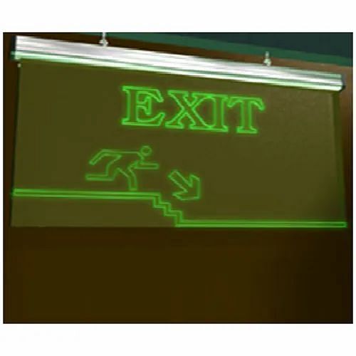 Exit LED Signage, Shape: Rectangular