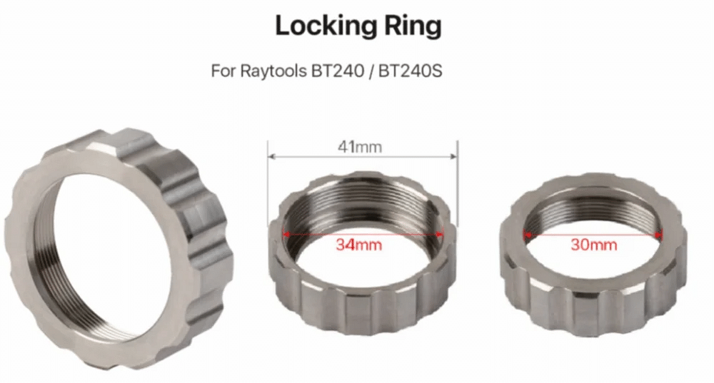 Fiber Laser Marking Machine Locking Rings