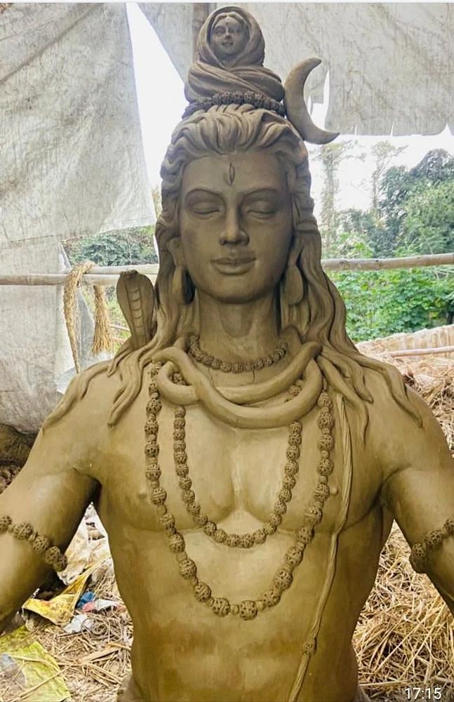 Fiber Shiva Statue