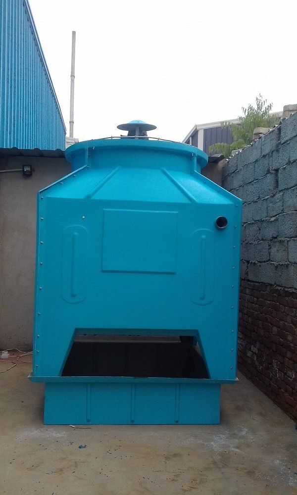 Fiberglass Reinforced Polyester Counter Flow Square Cooling Tower, Capacity: 10 Tr - 500 Tr, Cooling Capacity: 25 Cmh