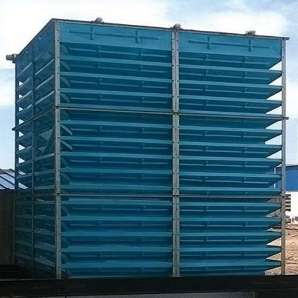 Fiberglass Reinforced Polyester Fanless Cooling Tower, Round,Square, Induced Draft