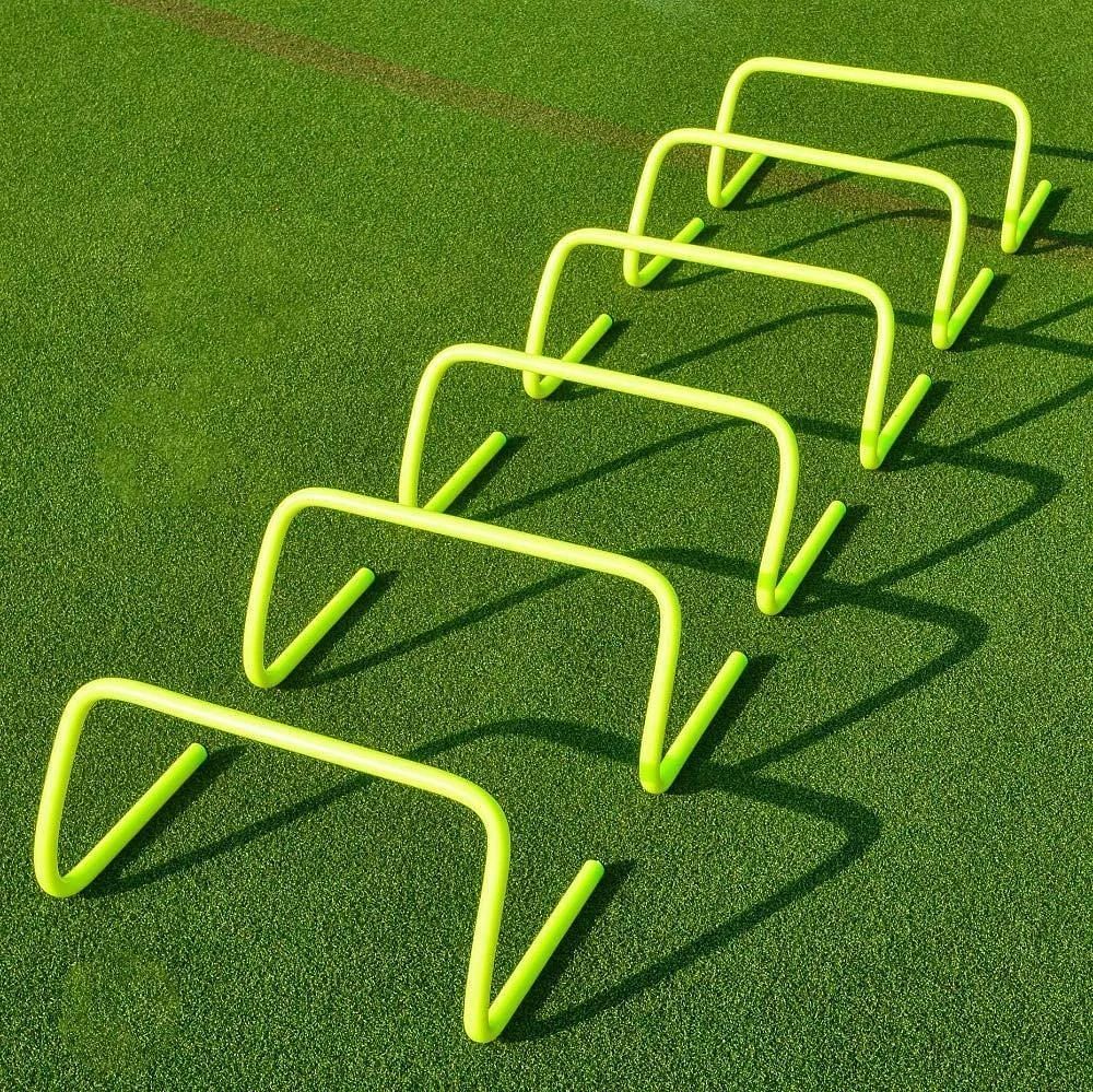 Fiberglass Yellow Agility Hurdles