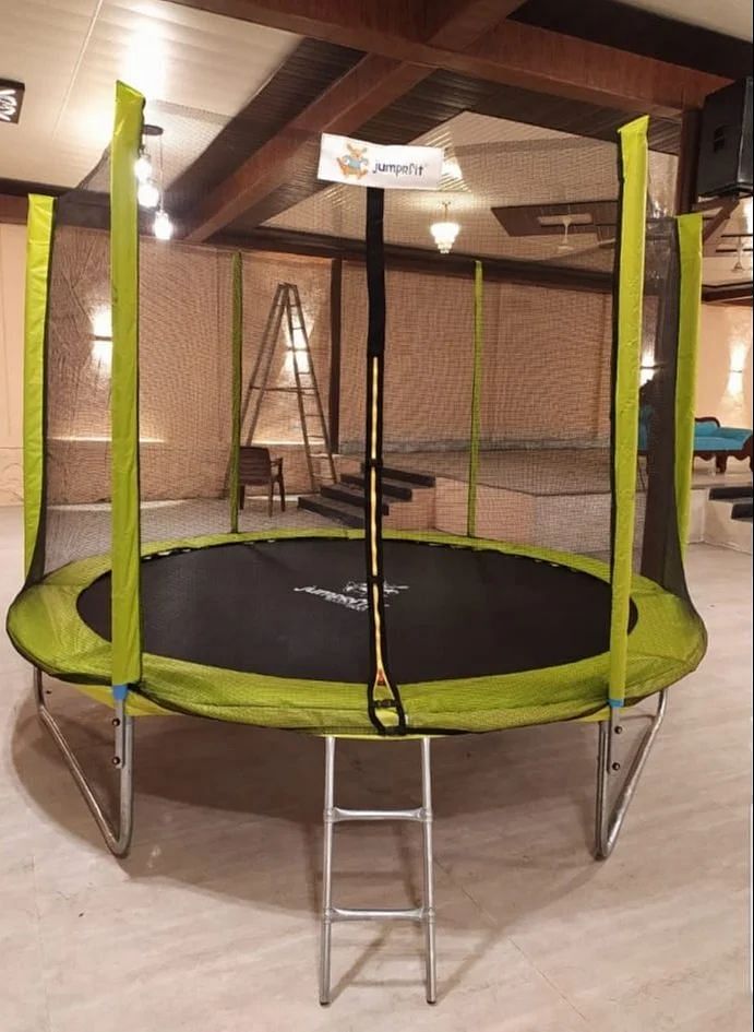 Fibre House 6 Ft Trampoline With Safety Net, Model Name/Number: P-47K