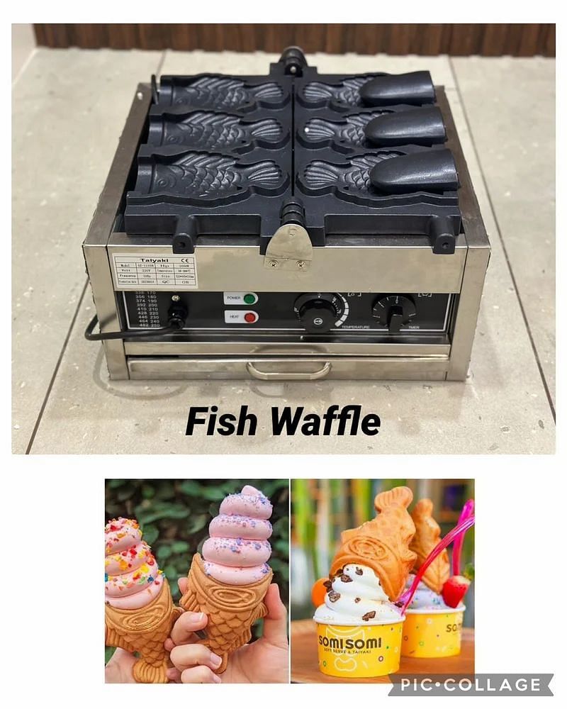 Fish Shape Waffle Maker