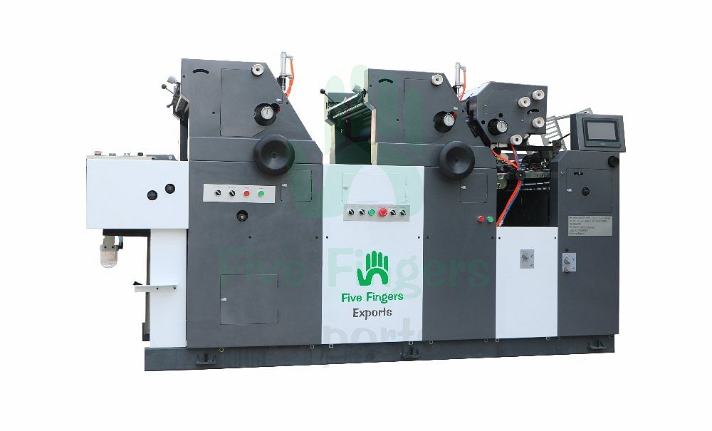 Five Fingers Three Color Offset Printing Machine, Sheet Fed