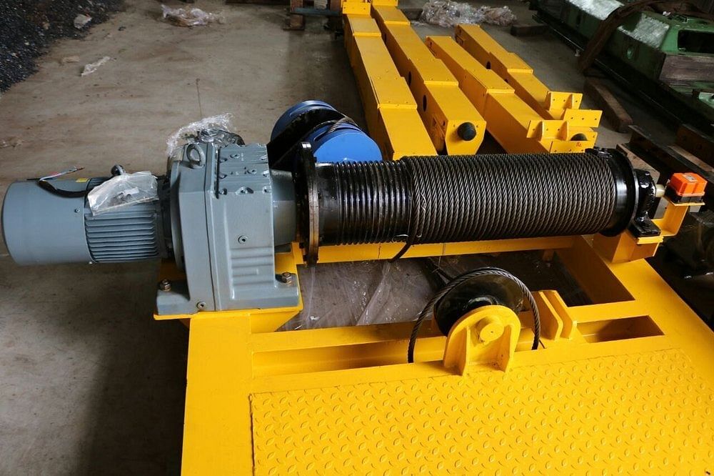 Fixed Heavy Crane Hoist Crab, For Industrial, Load Capacity: 3 Ton