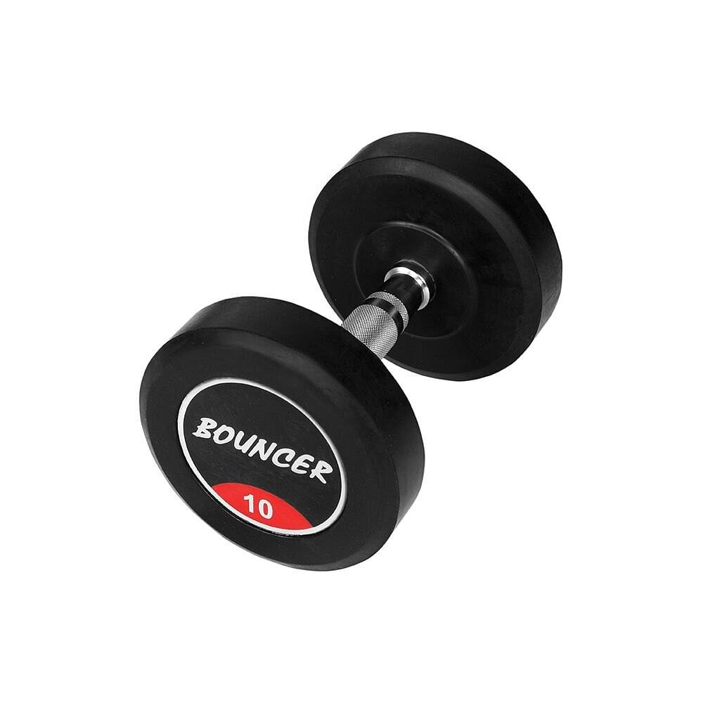 Fixed Weight Rubber Bouncer dumbells fitcare gym equipment surat