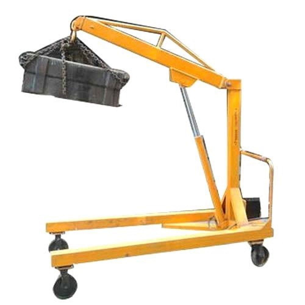 FLCR-001 Manual Mobile Floor Crane, Capacity: 500 kg