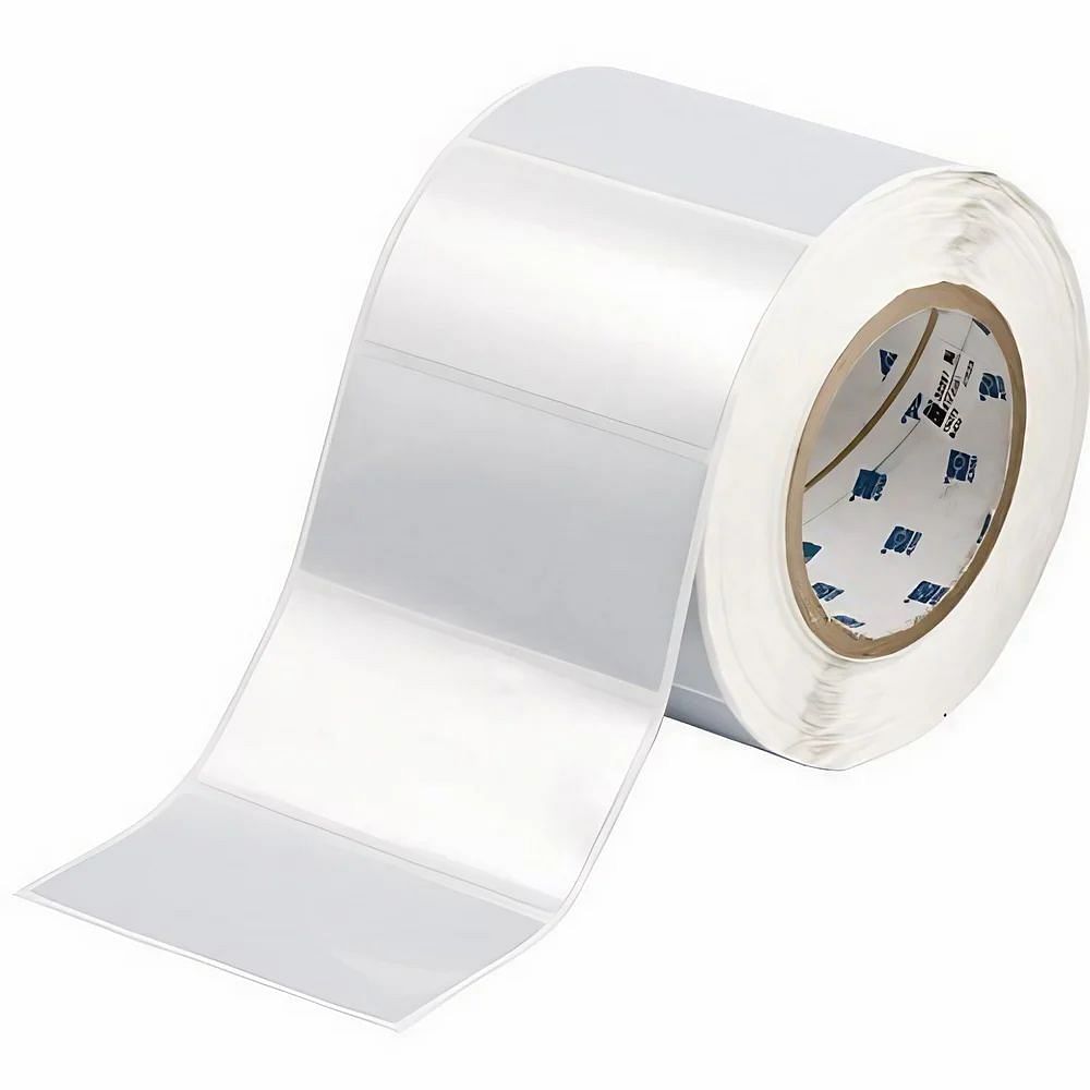 Flexible Dies Silver Metallized Polyester Labels, Packaging Type: Roll