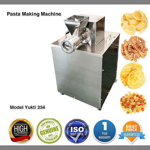 Food Grade Stainless Steel 3- Stage Pasta Noodles Chowmein Noodle Making Machine Low Price, Capacity: 80kg/h, 100kg