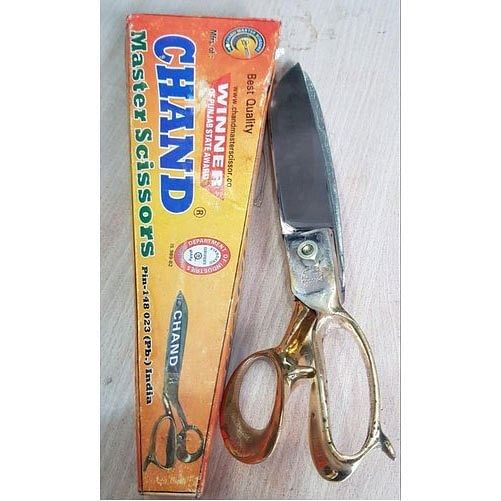 For For Cloth Cutting 10 inch Chand Brass Handle Tailoring Scissor