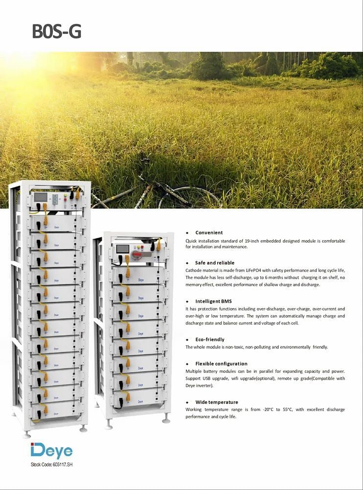 For Solar Devices DEY - High Voltage Lithium Ion Battery Pack