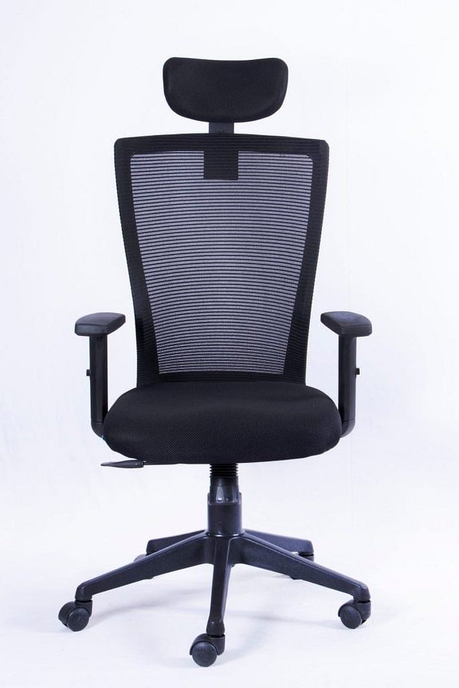 Fort Black Executive Mesh Back Chairs