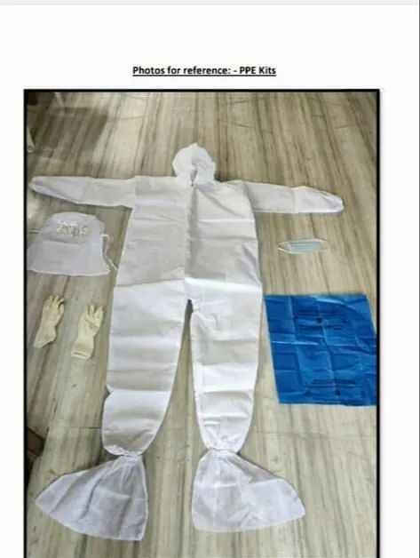 Free Size Disposable PPE Body Suit