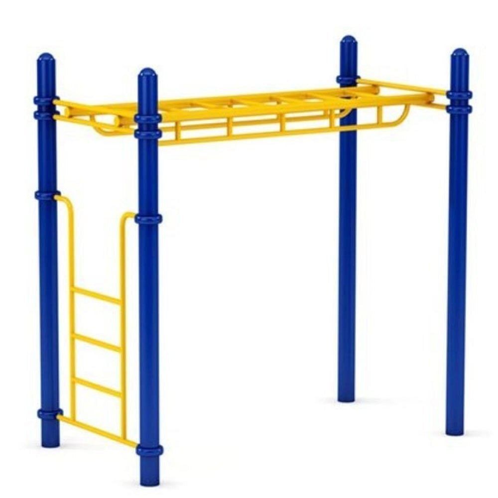 FRP And Mild Steel Yellow and Blue Kids Playground Climber, For Climbing