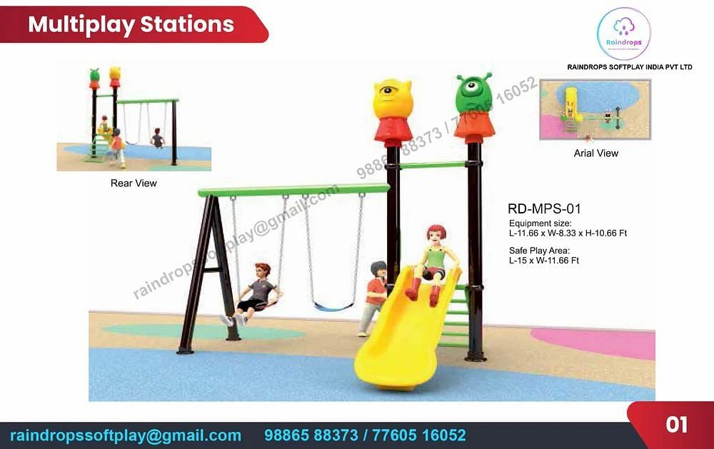 FRP Kids Playground Equipment