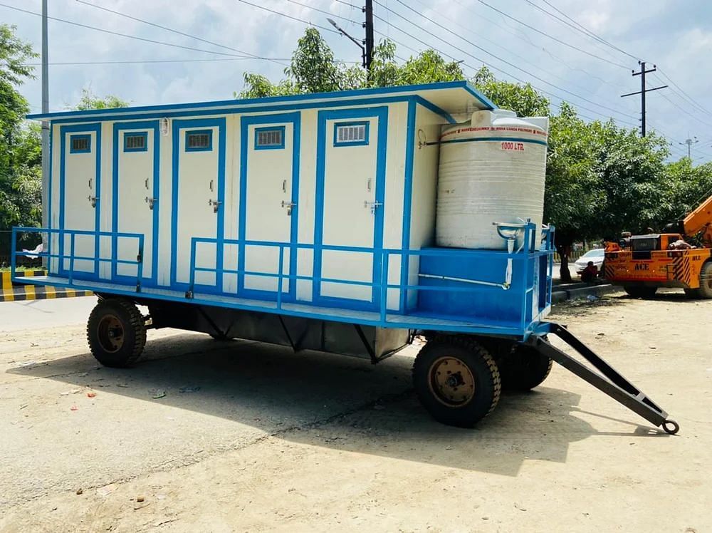 FRP Mobile Toilet Van