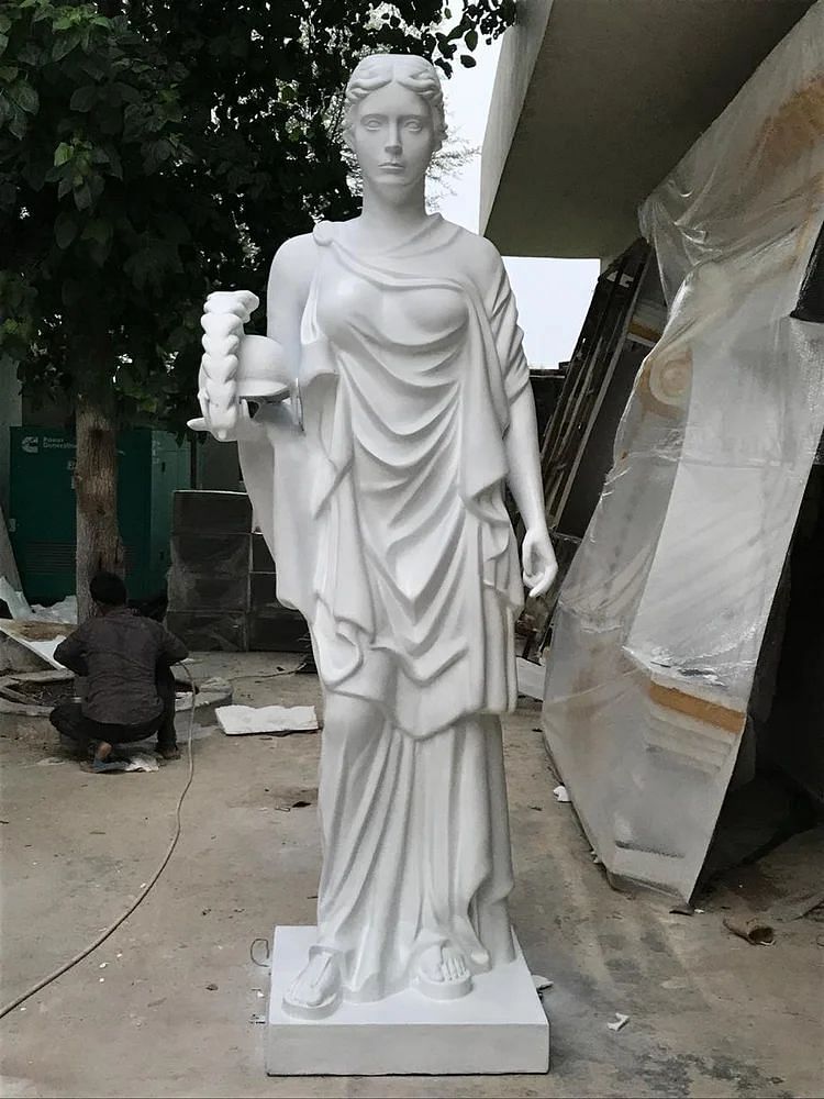 FRP Modern Sculpture, For Exterior Decor