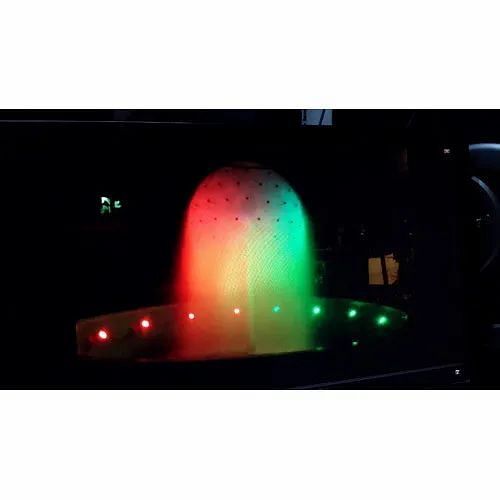 FRP Multi Colored Ball Fountain