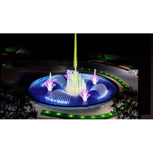 FRP Rgb Modern Musical Fountain