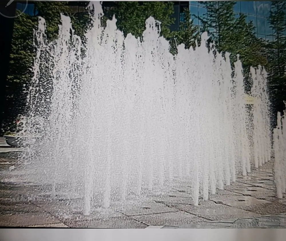 FRP White Rain Dance Fountains Manufacturers