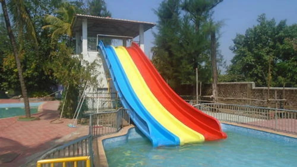 FRP(fibre reenforced plastic) Pool 3 Multi Lane Slide