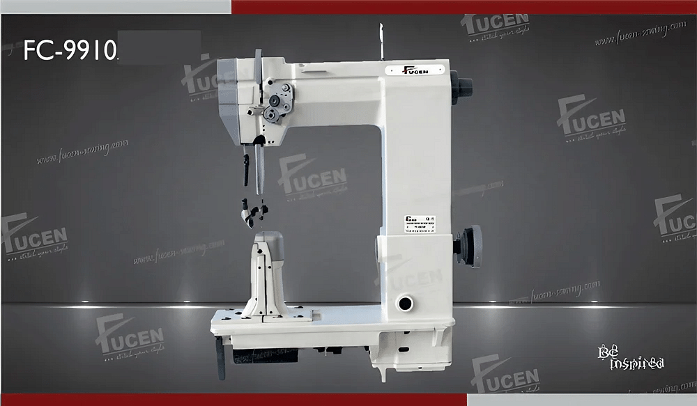 Fucen-9910 Single Needle Roller Feed Sewing Machine