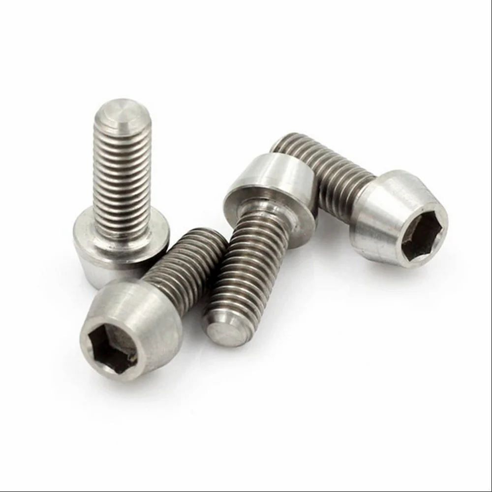 Full Thread Mild Steel Tapping Screws, Polished