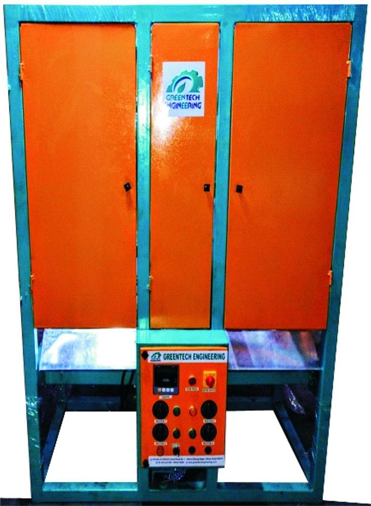 Fully Automatic Double Die Dona Pattal Making Machine