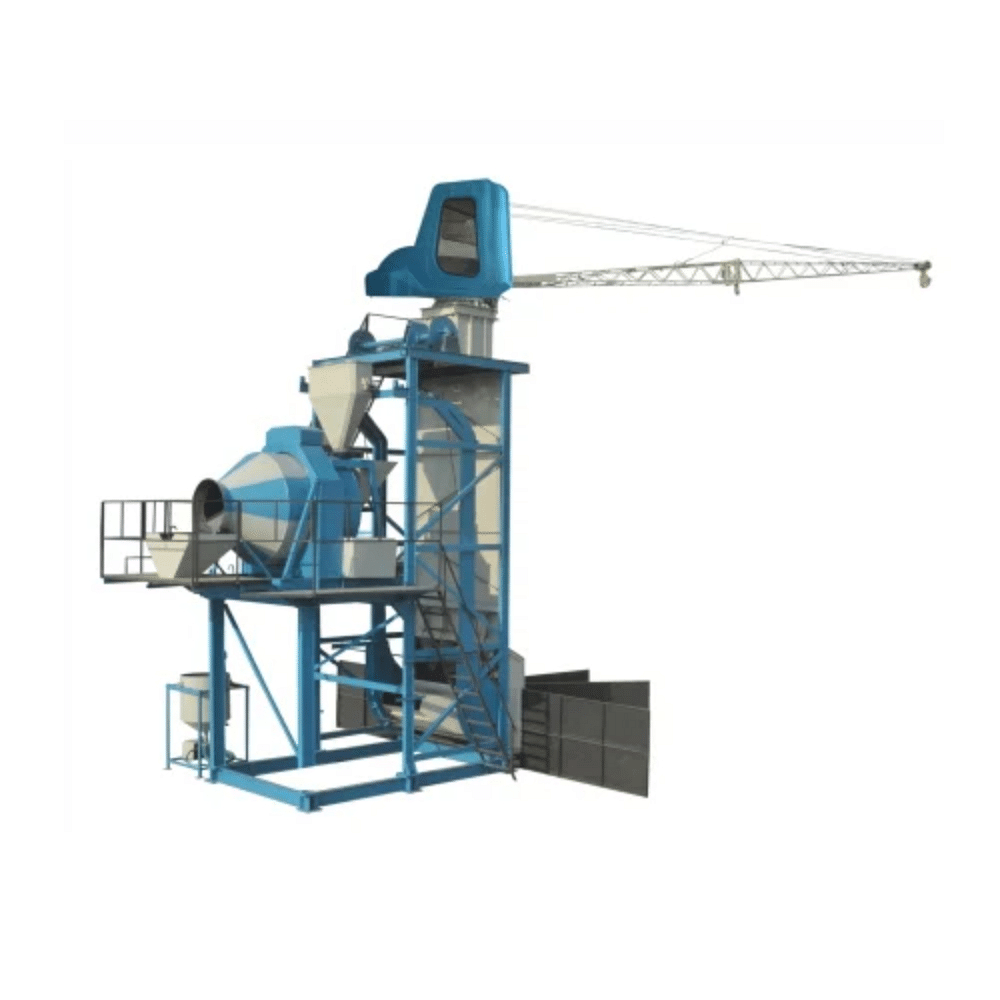 Fully Automatic Mini Concrete Batching Plant, Capacity: Depend Upon Client