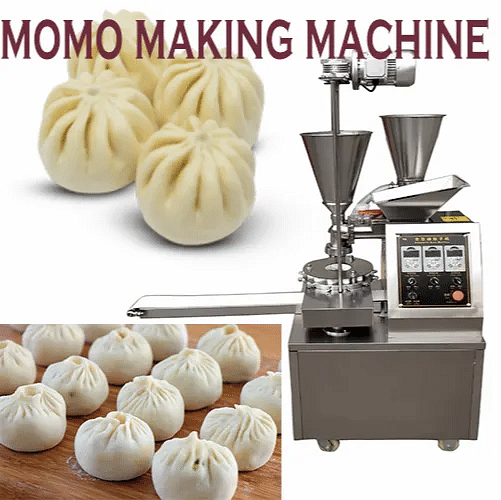 Fully Automatic Momo Making Machine, Capacity: 100-3000 pieces p/h