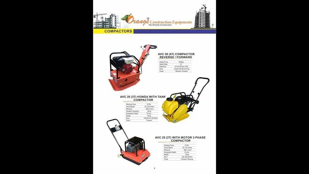 Fully Automatic Plate Compactor, For Industrial, 92kg