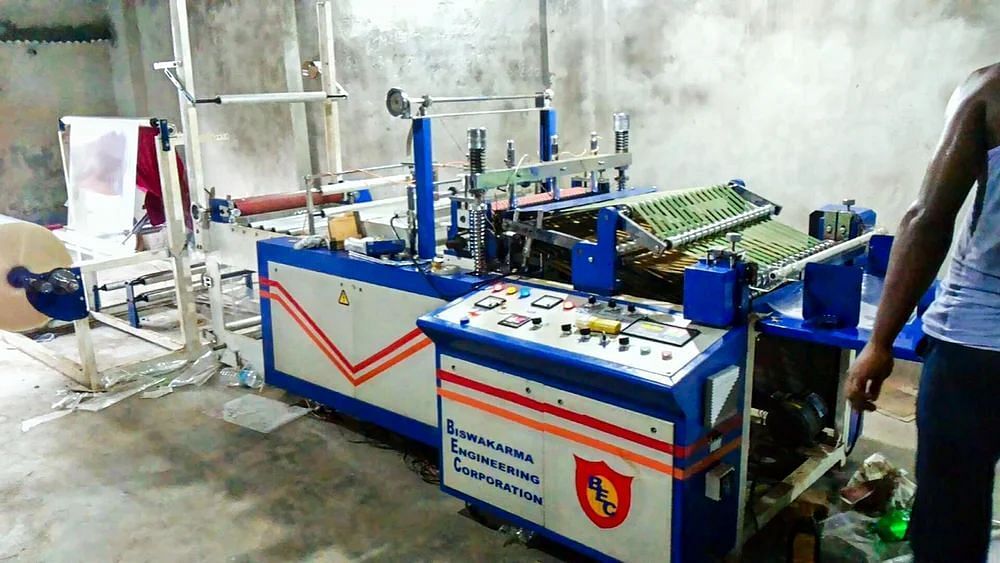 Fully Automatic Side Sealing bag making Machine