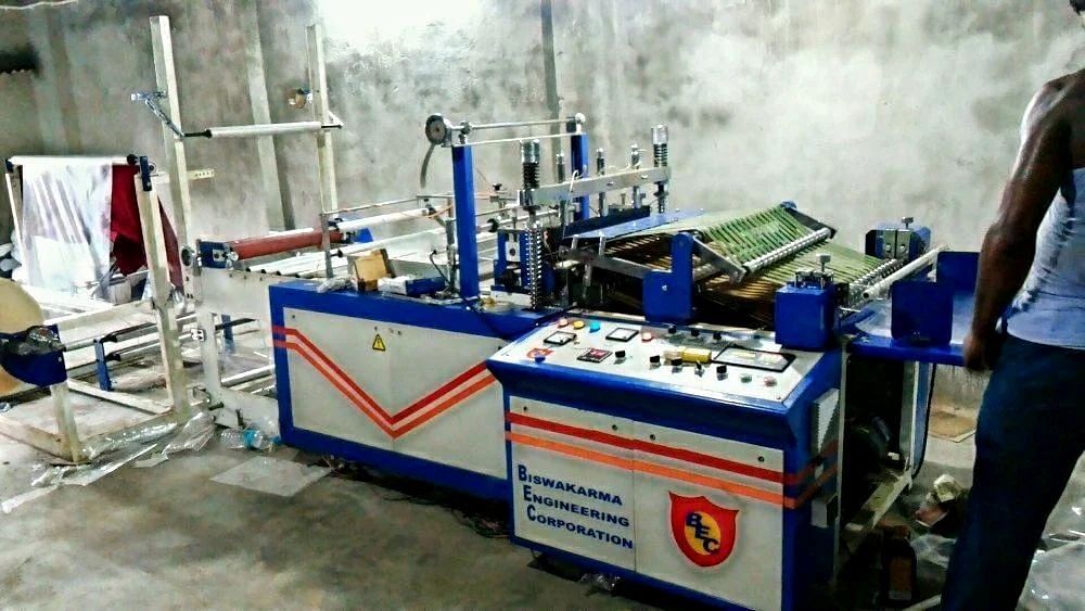 Fully Automatic Side Sealing Machine/ BOPP Bag Making Machine, 1000 pouch/hour