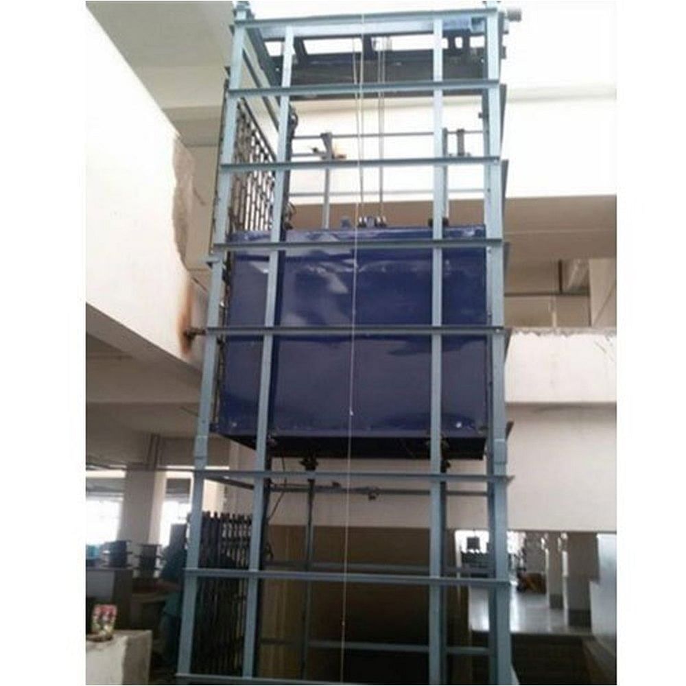 Gajjar Industrial Goods Lift, For Warehouse,industrial, Capacity: 1 Ton