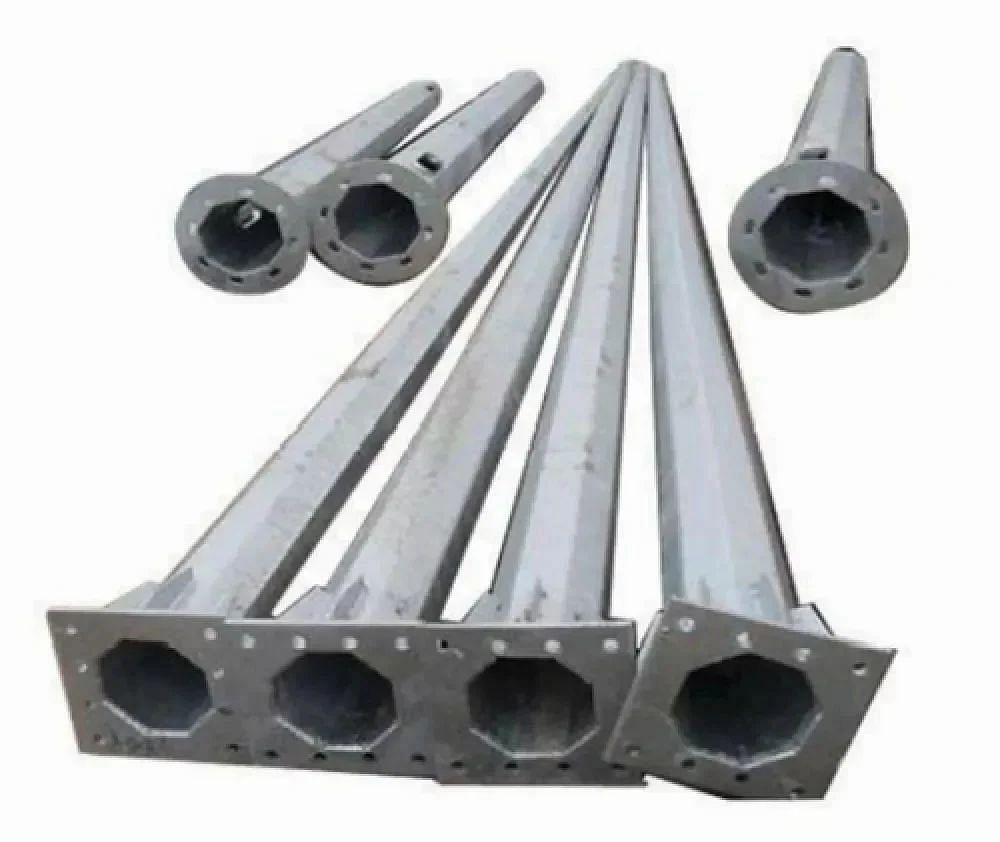 Galvanized Iron (GI) Octagonal Pole, >12m