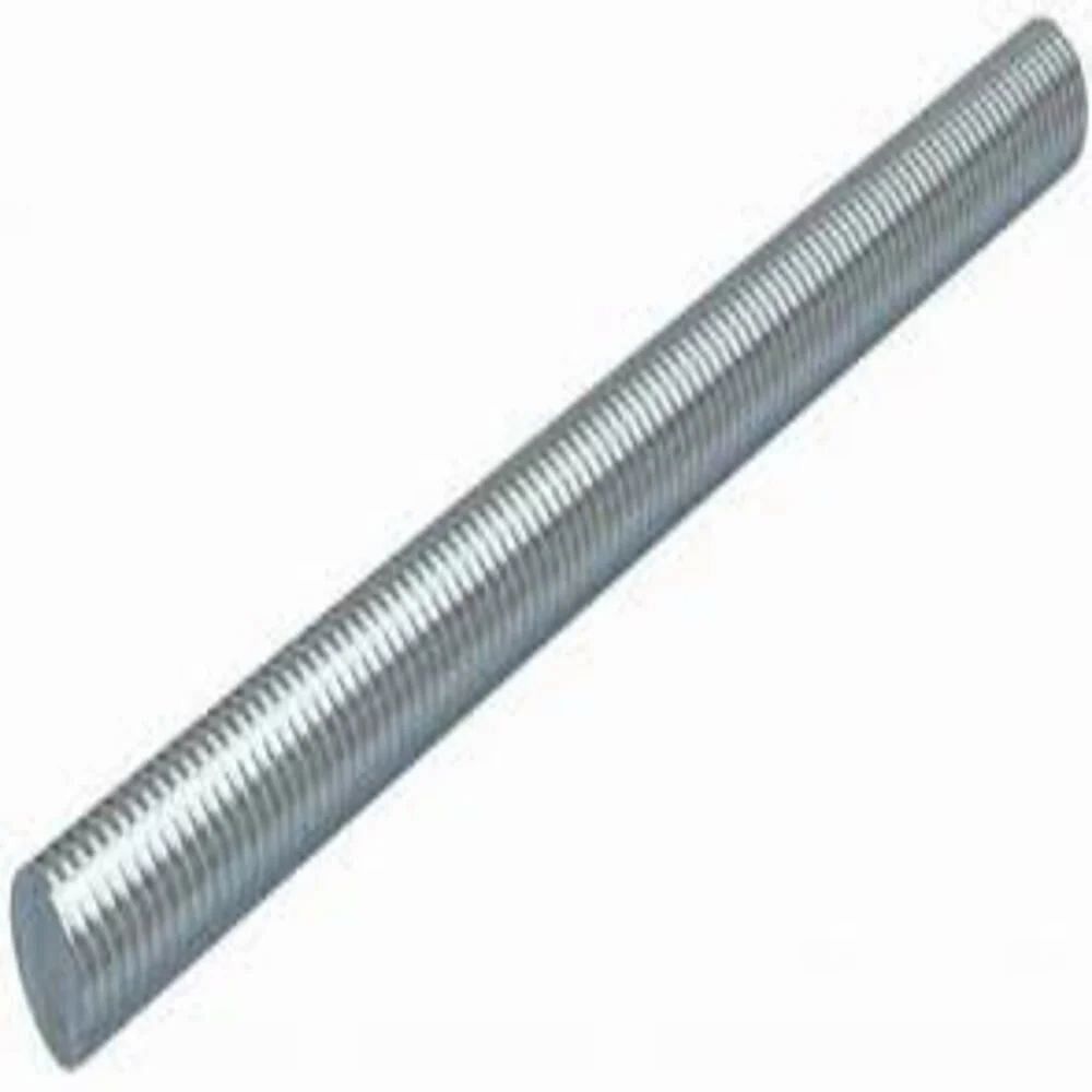 Galvanized Iron Polished 8 Mm Gi Threaded Rod, Round