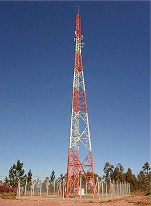 Galvanized Iron SELF SUPPORTED WIRELESS TOWER 30 Mtr., For Telecom