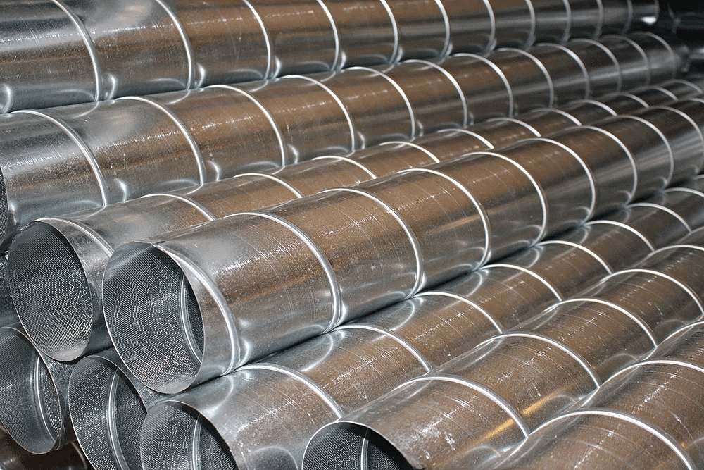 Galvanized Iron Spiral Duct, For Air Conditioning