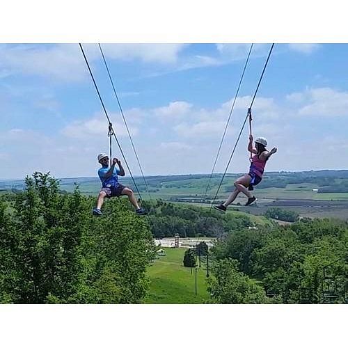 Galvanized Iron Zip Line