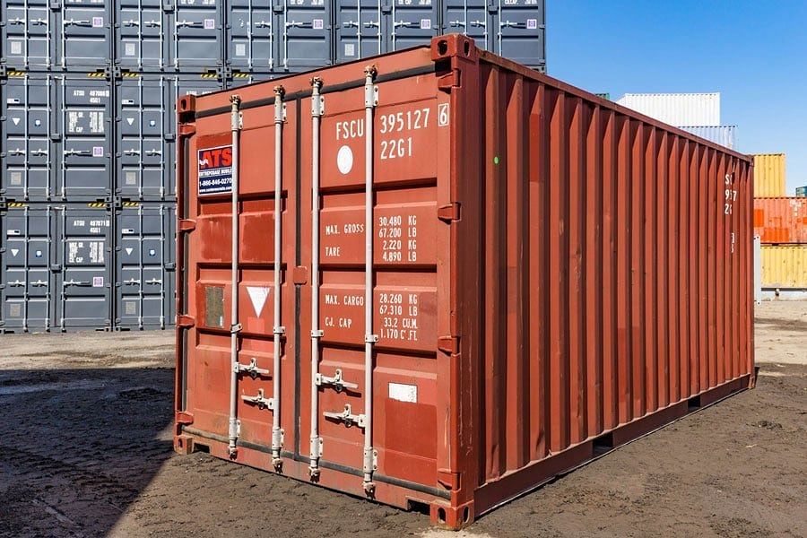 Galvanized Steel Dry Container Shipping Used Containers, Capacity: 1-10 ton