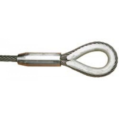 Galvanized Steel Ring Mechanical Wire Rope Slings, Diameter: 6 - 52 mm