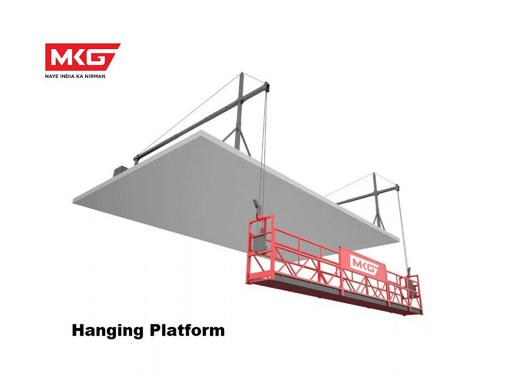 Galvanized ZLP500 Hanging Platform